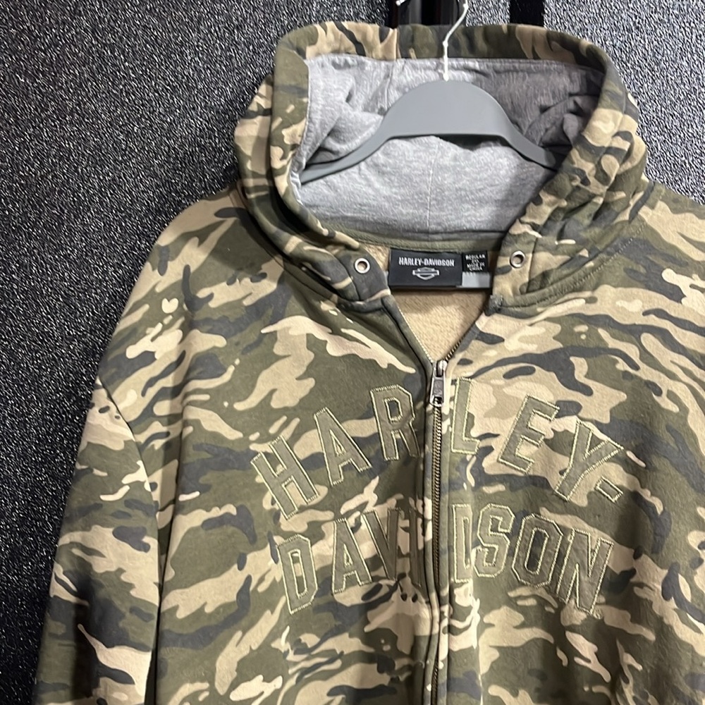 Harley Davidson Camo Hoodie